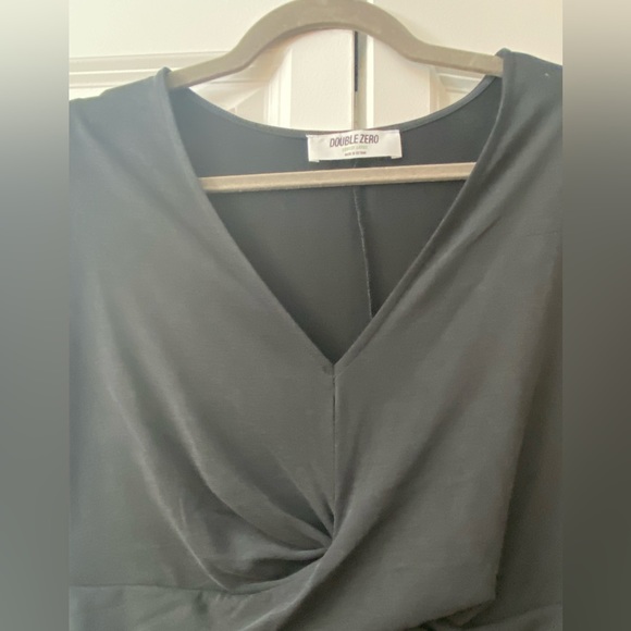 Double Zero black t-shirt dress - Picture 3 of 3